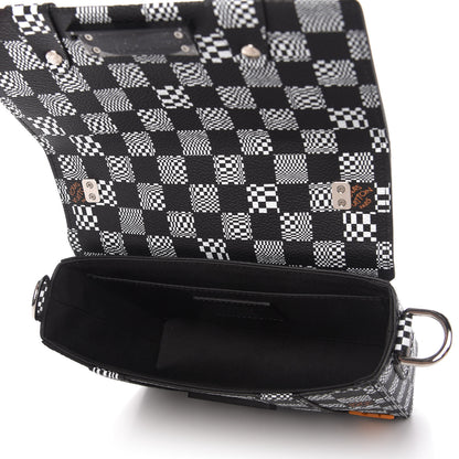 Louis Vuitton Damier Distorted Flap Soft Trunk Messenger 5 of 9