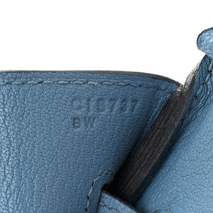 Hermes Togo BIRKIN 30 Bleu Azur 7 of 10