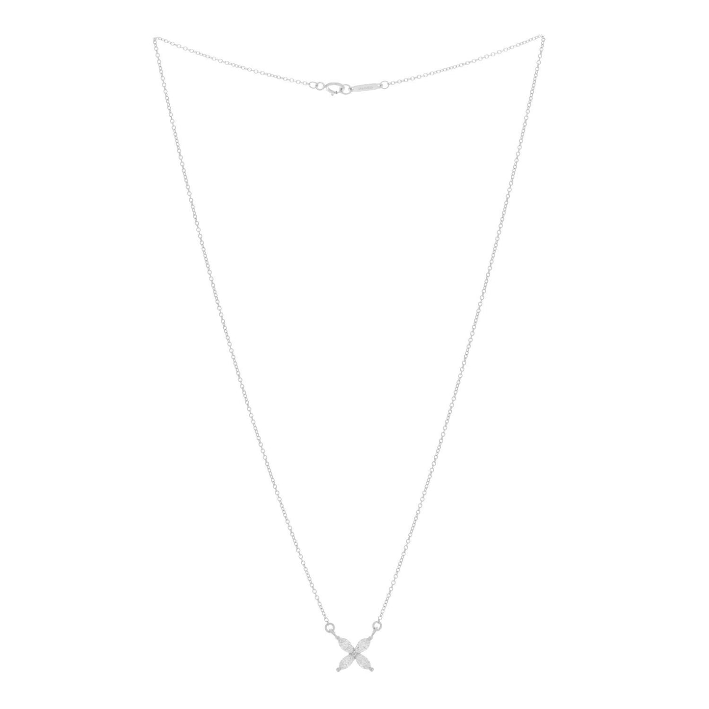 Platinum Diamond Medium Victoria Necklace