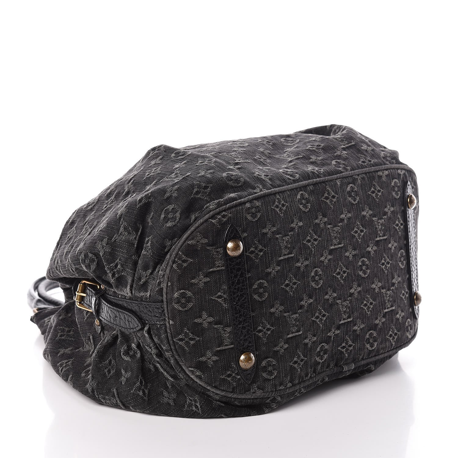 Louis Vuitton Denim Mahina XL Black 4 of 8