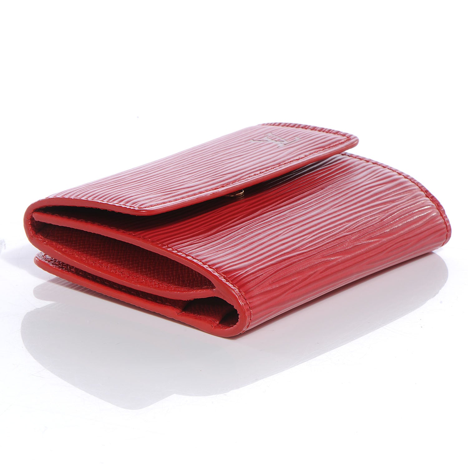 Louis Vuitton Epi Ludlow Wallet Red 4 of 7