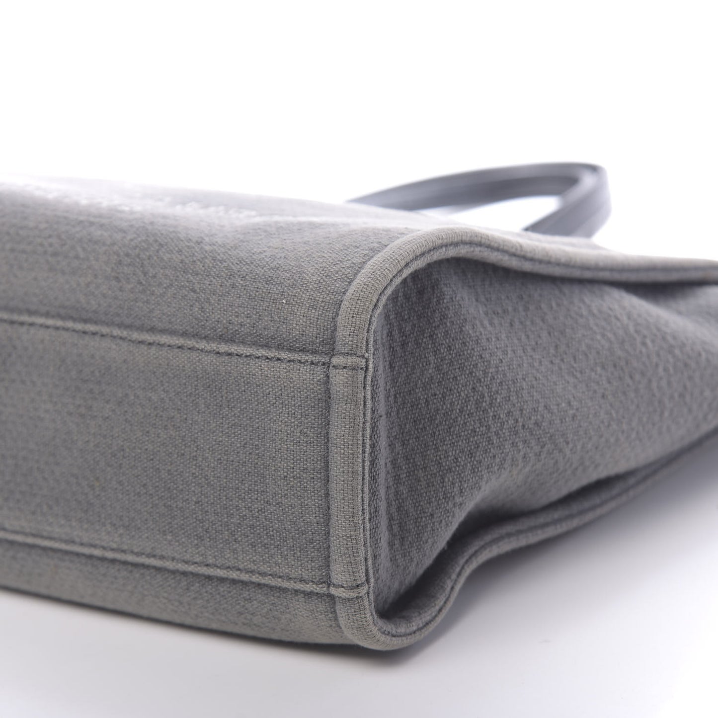 Canvas Mini Deauville Tote Grey