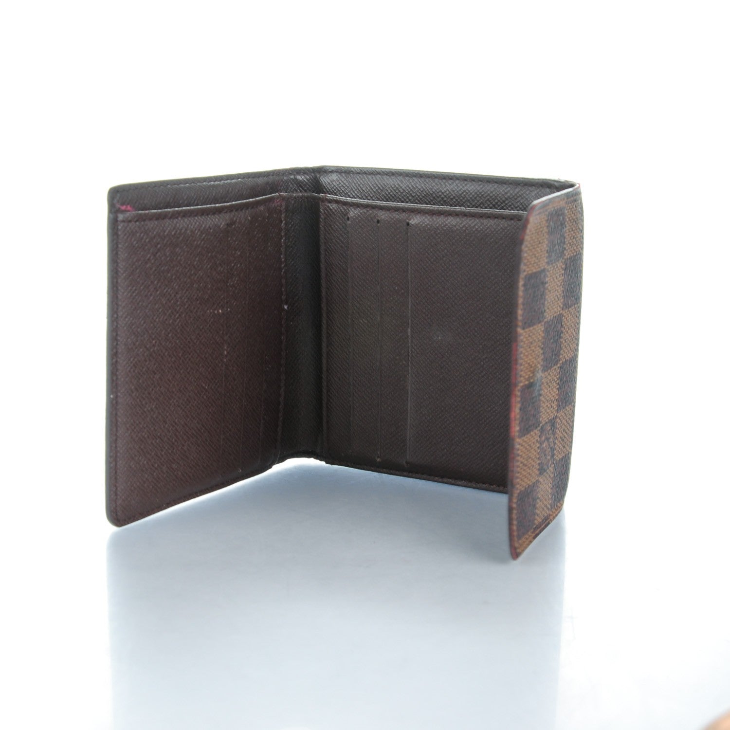 Louis Vuitton Damier Ebene Elise Wallet 5 of 9