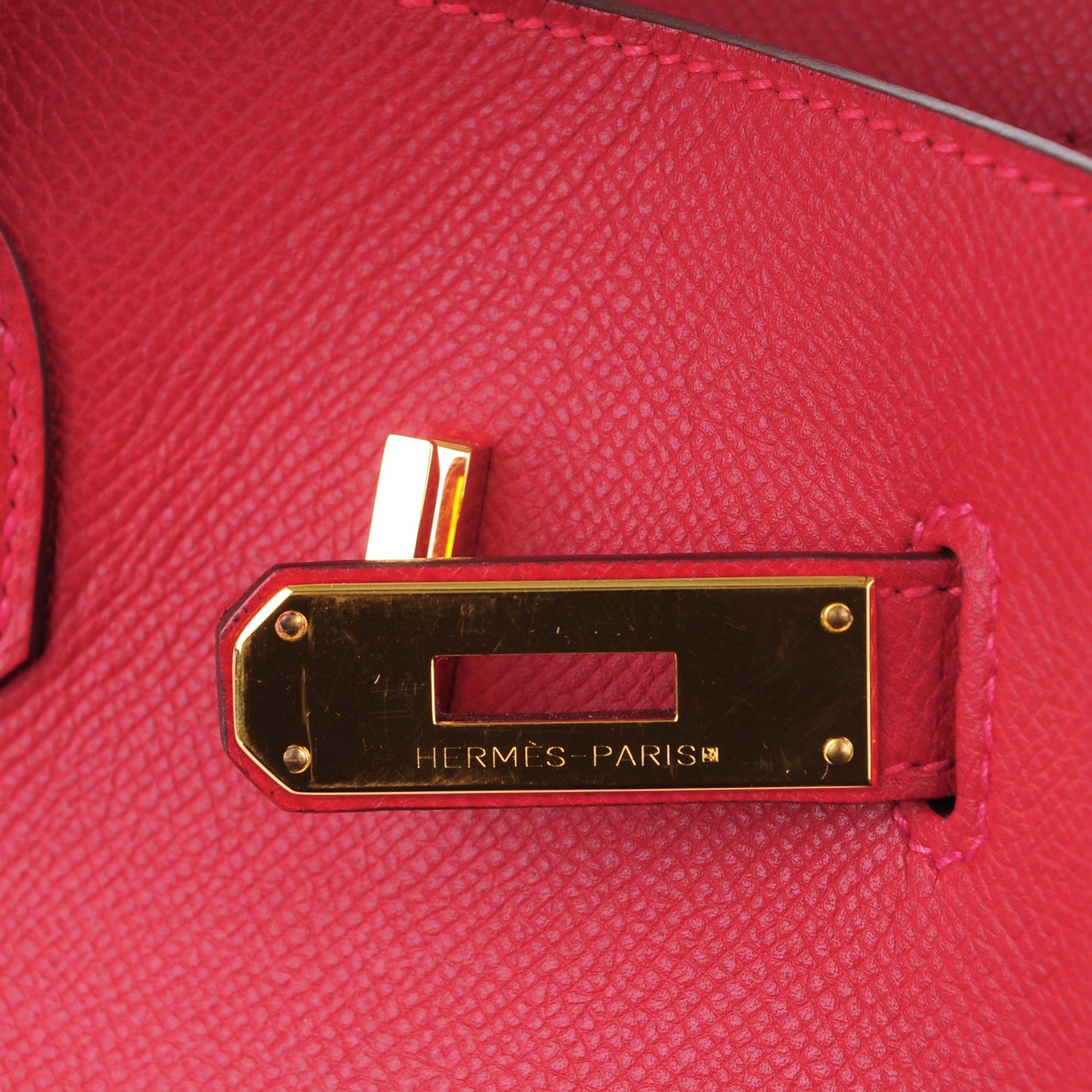 Hermes Epsom Birkin 35 Rouge Casaque 8 of 26