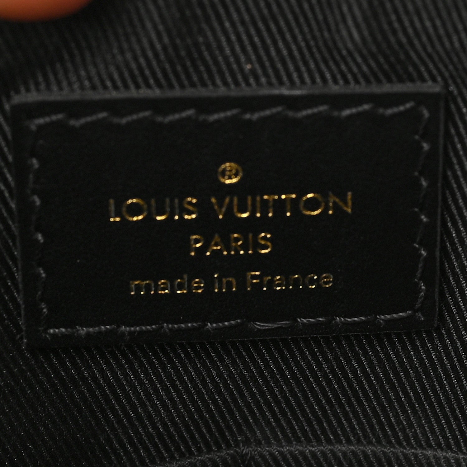 Louis Vuitton Damier Ebene Odeon Tote PM Black 6 of 8