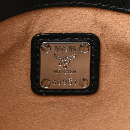 MCM Calfskin Ottomar Wallet On Chain Black 6 of 10