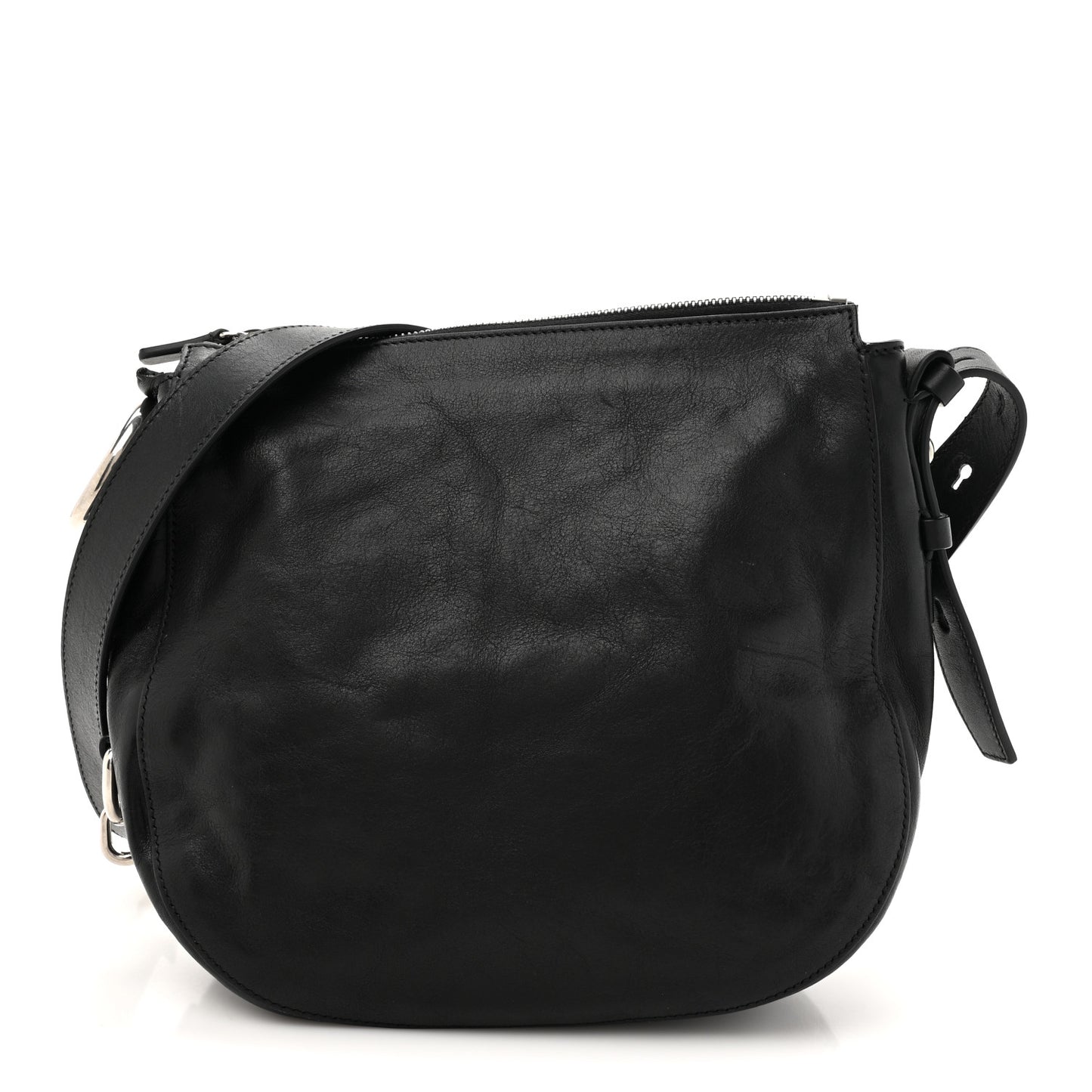 Calfskin Small Knight Bag Black