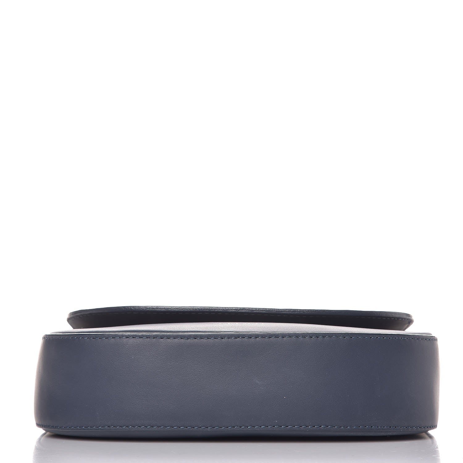 Mansur Gavriel Calfskin Flap Crossbody Bag Blu 6 of 17