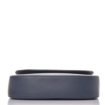 Mansur Gavriel Calfskin Flap Crossbody Bag Blu 6 of 17