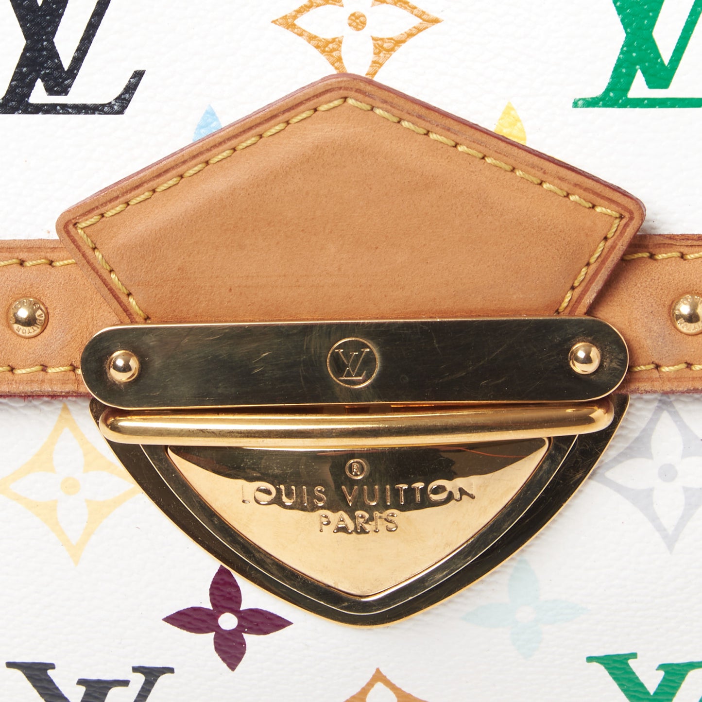 Monogram Multicolor Rita White