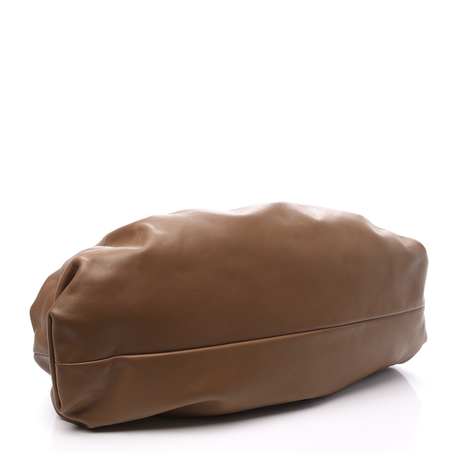 Bottega Veneta Smooth Butter Calf The Pouch Oversized Clutch Cammello 6 of 8