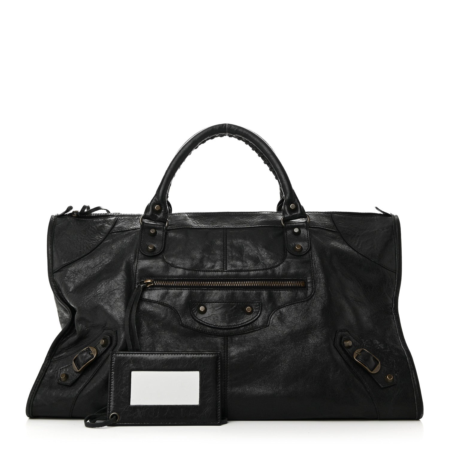 Balenciaga Agneau Classic Hardware Work Black 3 of 11
