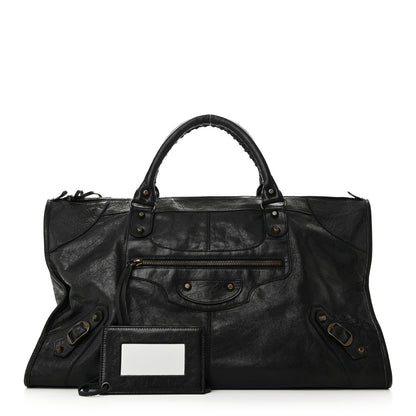 Balenciaga Agneau Classic Hardware Work Black 3 of 11