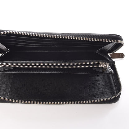 Louis Vuitton Epi Zippy Organizer Wallet Black 5 of 12