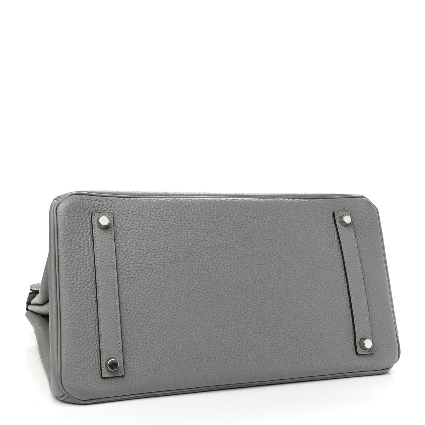 Togo Bi-Color Birkin 35 Gris Mouette Bleu Agate
