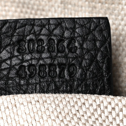 Gucci Pebbled Calfskin Small Soho Disco Bag Black 6 of 8