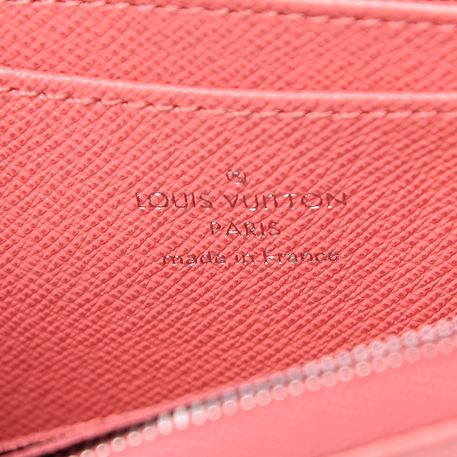 Louis Vuitton Epi Zippy Coin Purse Corail 6 of 6