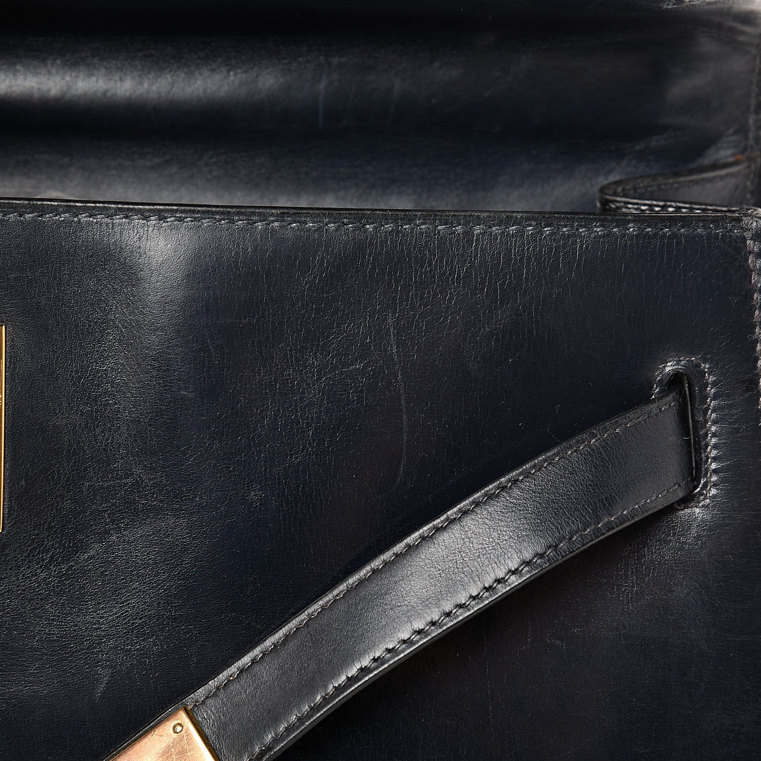 Hermes Box Kelly Sellier 32 Indigo 16 of 24