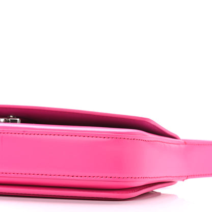 Balenciaga Shiny Box Calfskin Ghost Sling Bag Fuchsia 9 of 9