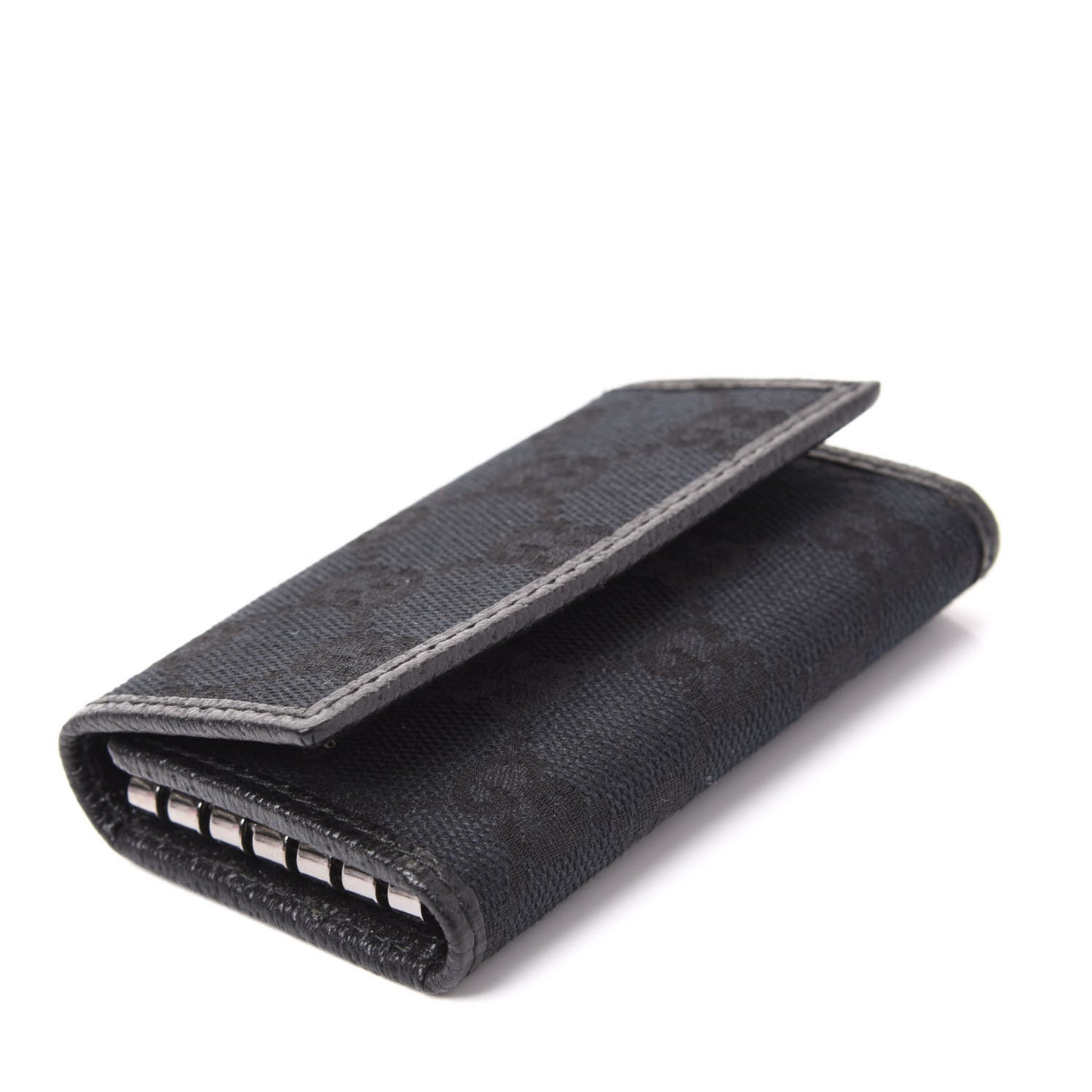 Monogram 6 Key Holder Case Black