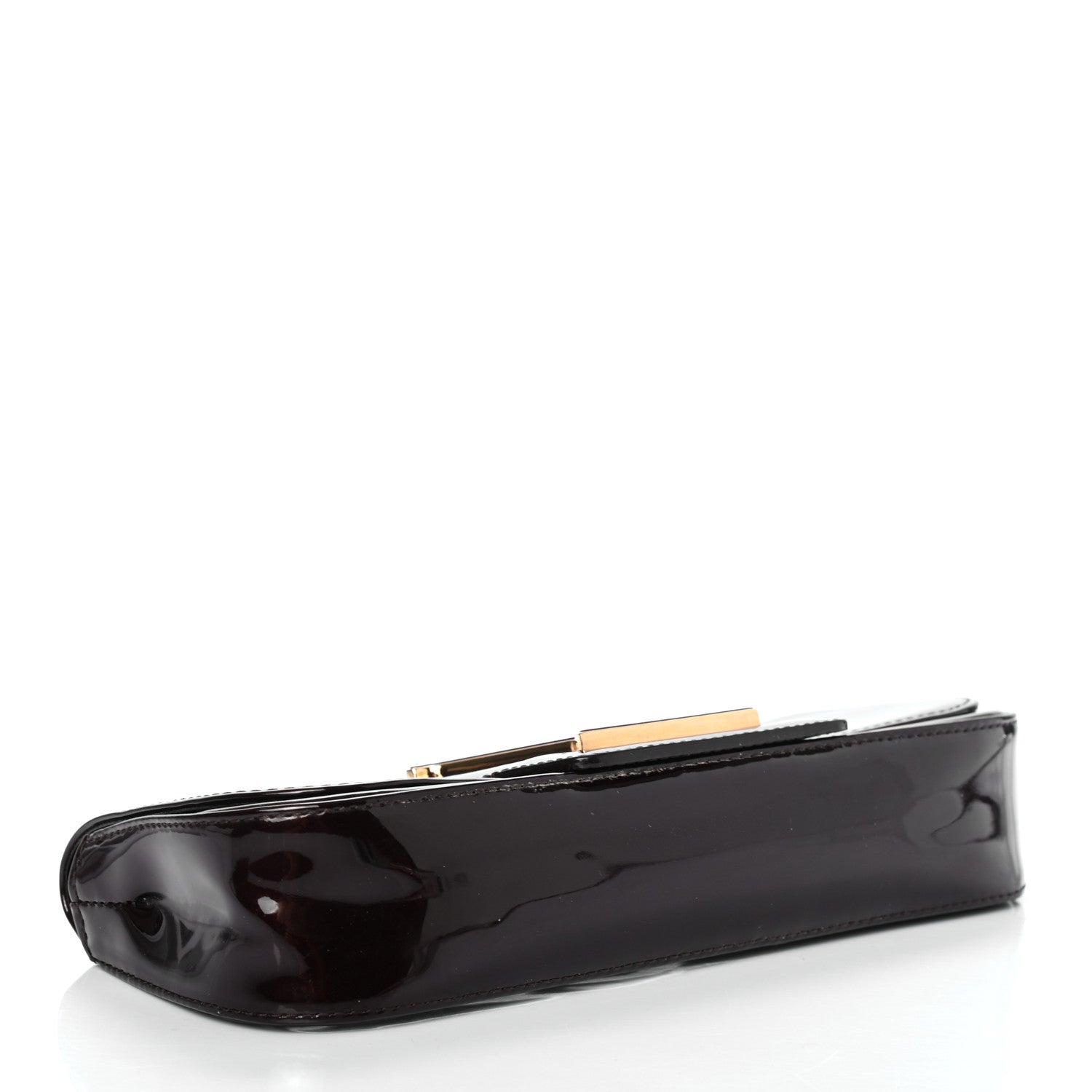 Louis Vuitton Patent Sobe Clutch Amarante 4 of 7