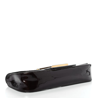 Louis Vuitton Patent Sobe Clutch Amarante 4 of 7