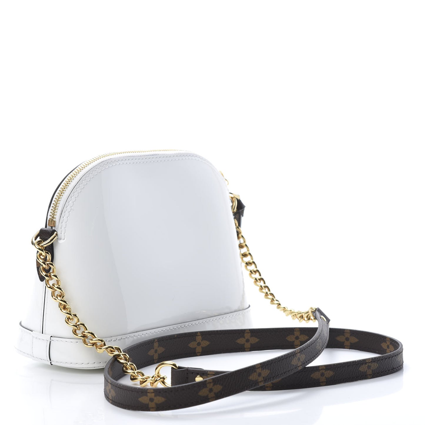 Patent Monogram Alma Mini Snow