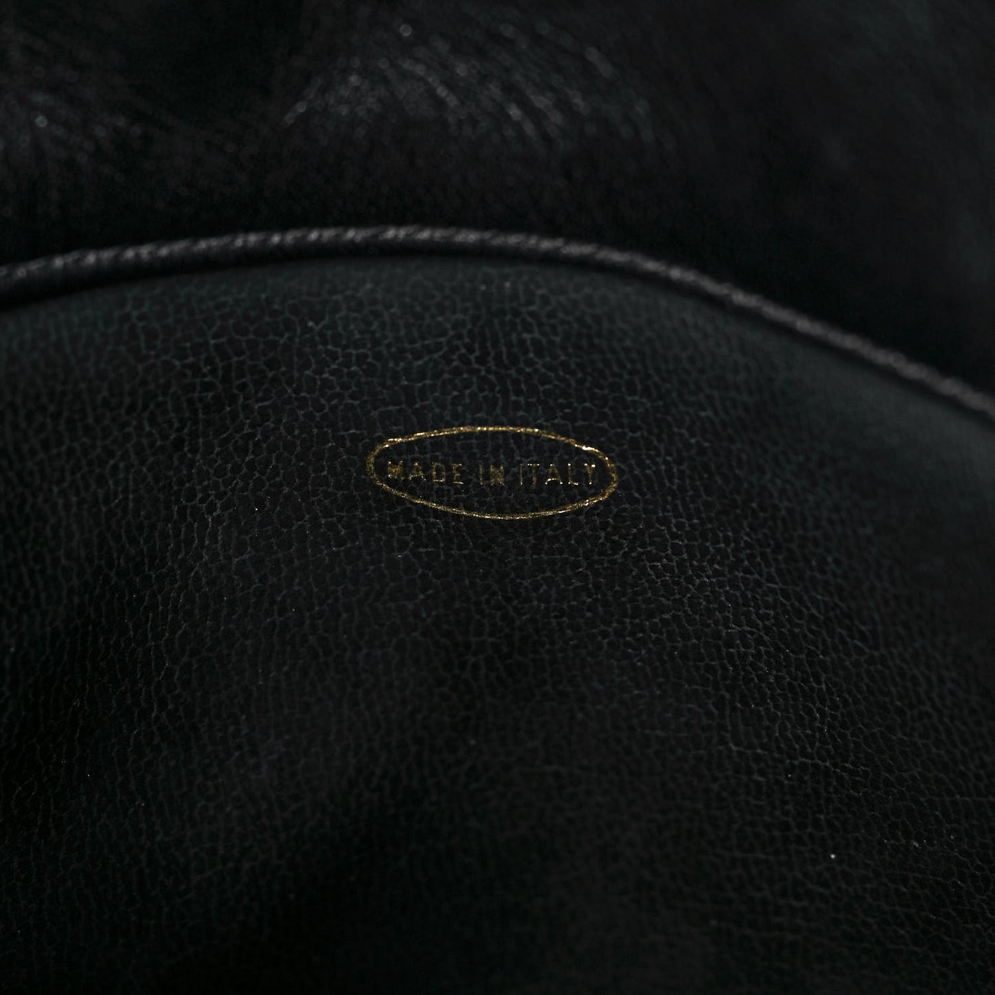 Lambskin Quilted Tote Black