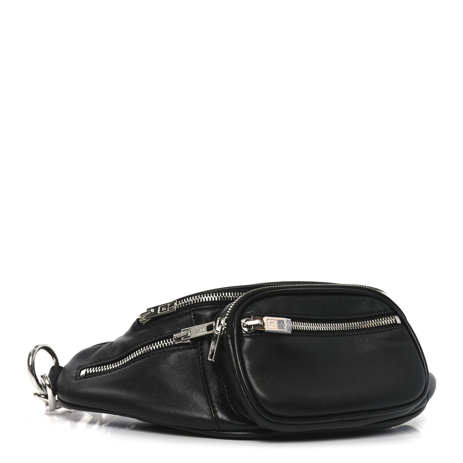 Alexander Wang Lambskin Attica Belt Bag Black 4 of 9