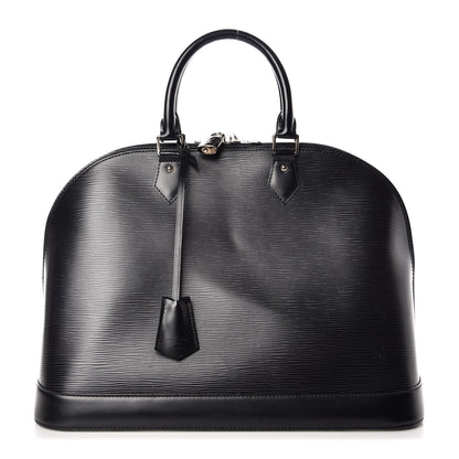 Louis Vuitton Epi Alma GM Black 1 of 7