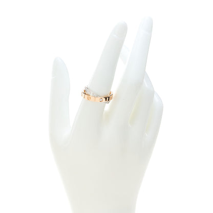 Cartier 18K Pink White Gold Diamond LOVE Pave Ring 54 6.75 2 of 4
