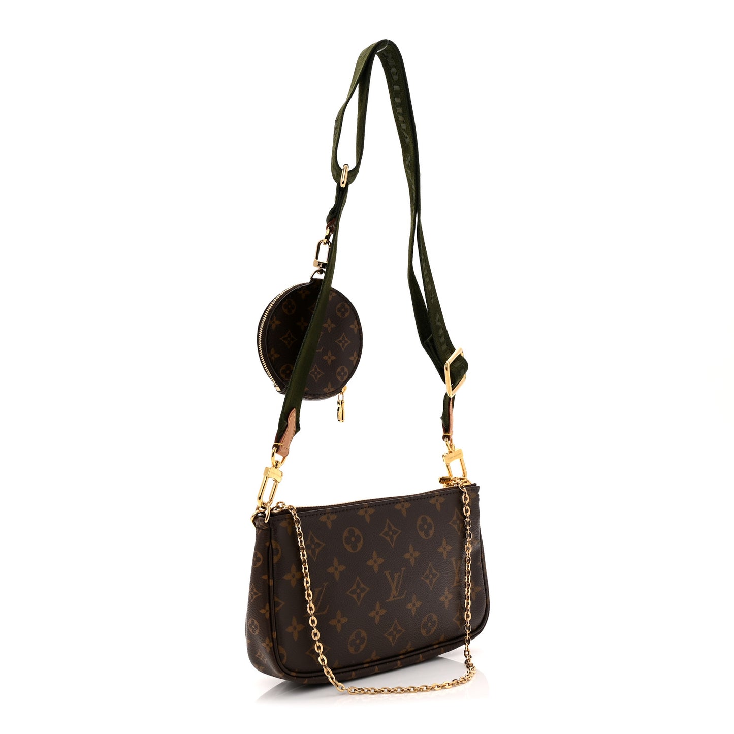 Monogram Multi Pochette Accessories Kaki