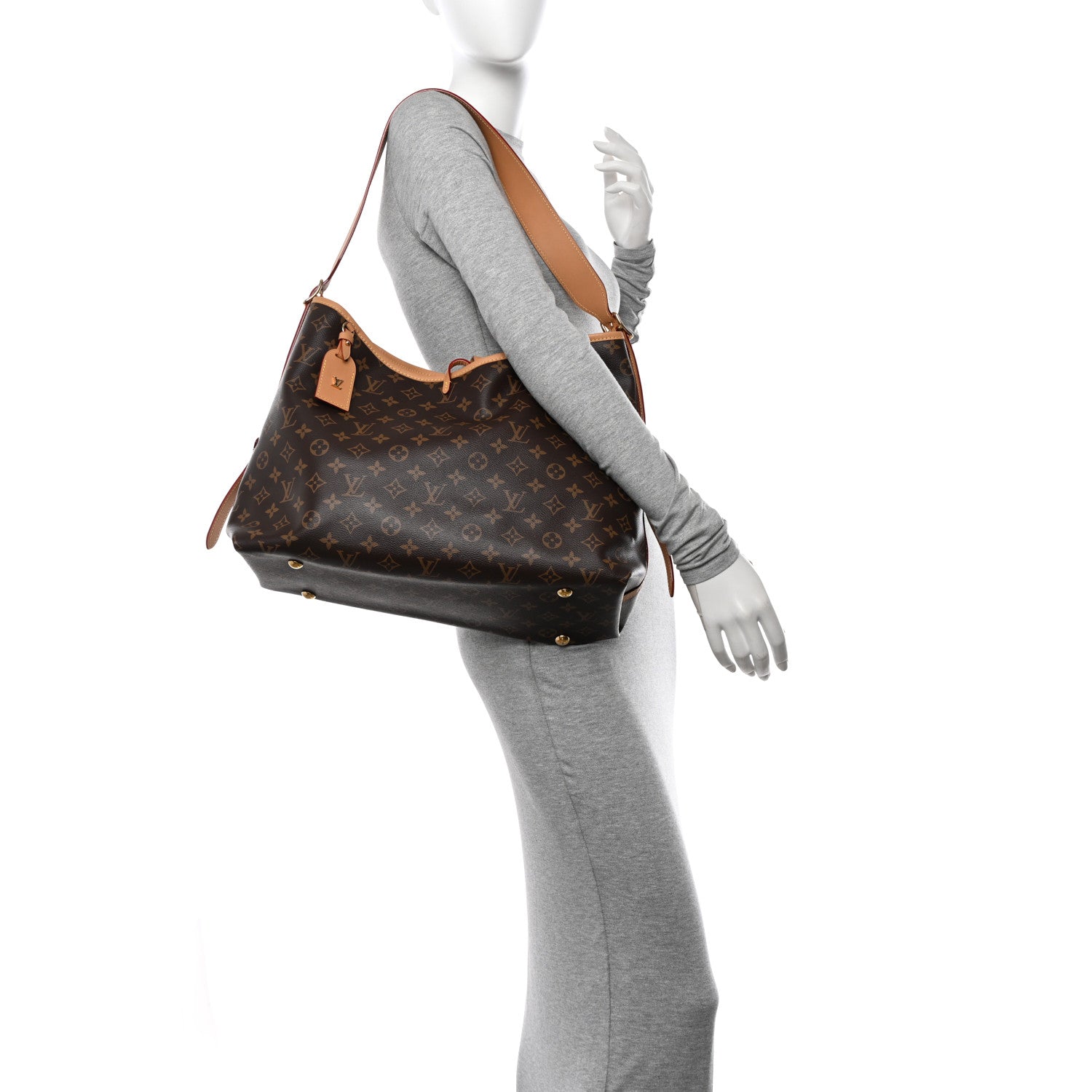 Louis Vuitton Monogram Carryall MM 2 of 9