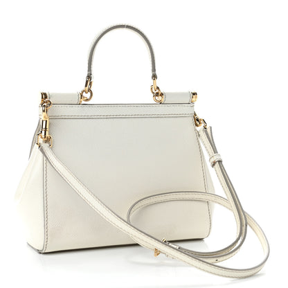 Dolce & Gabbana Dauphine Small Miss Sicily Satchel White 2 of 5