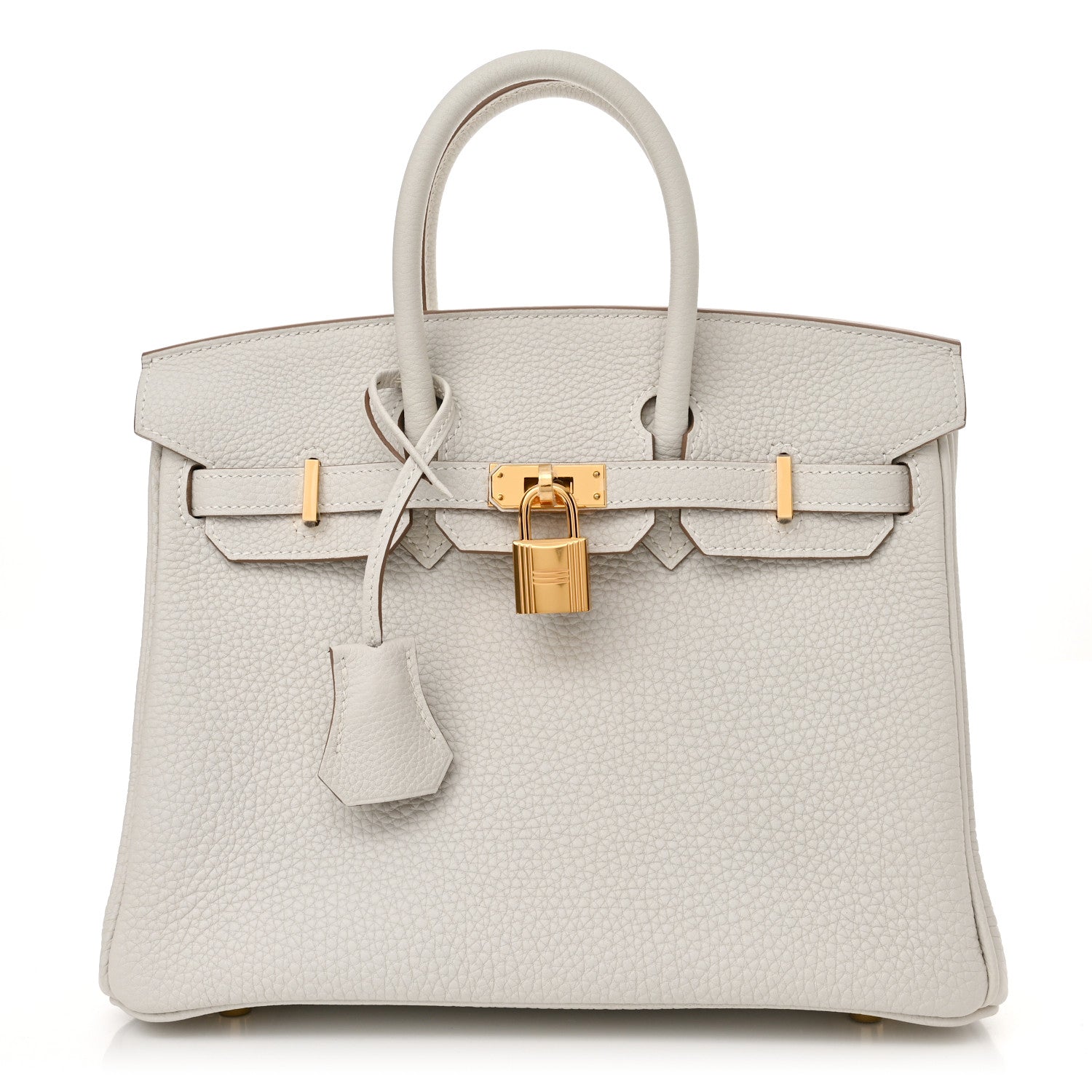 Hermes Togo Birkin 25 Gris Pale 1 of 11