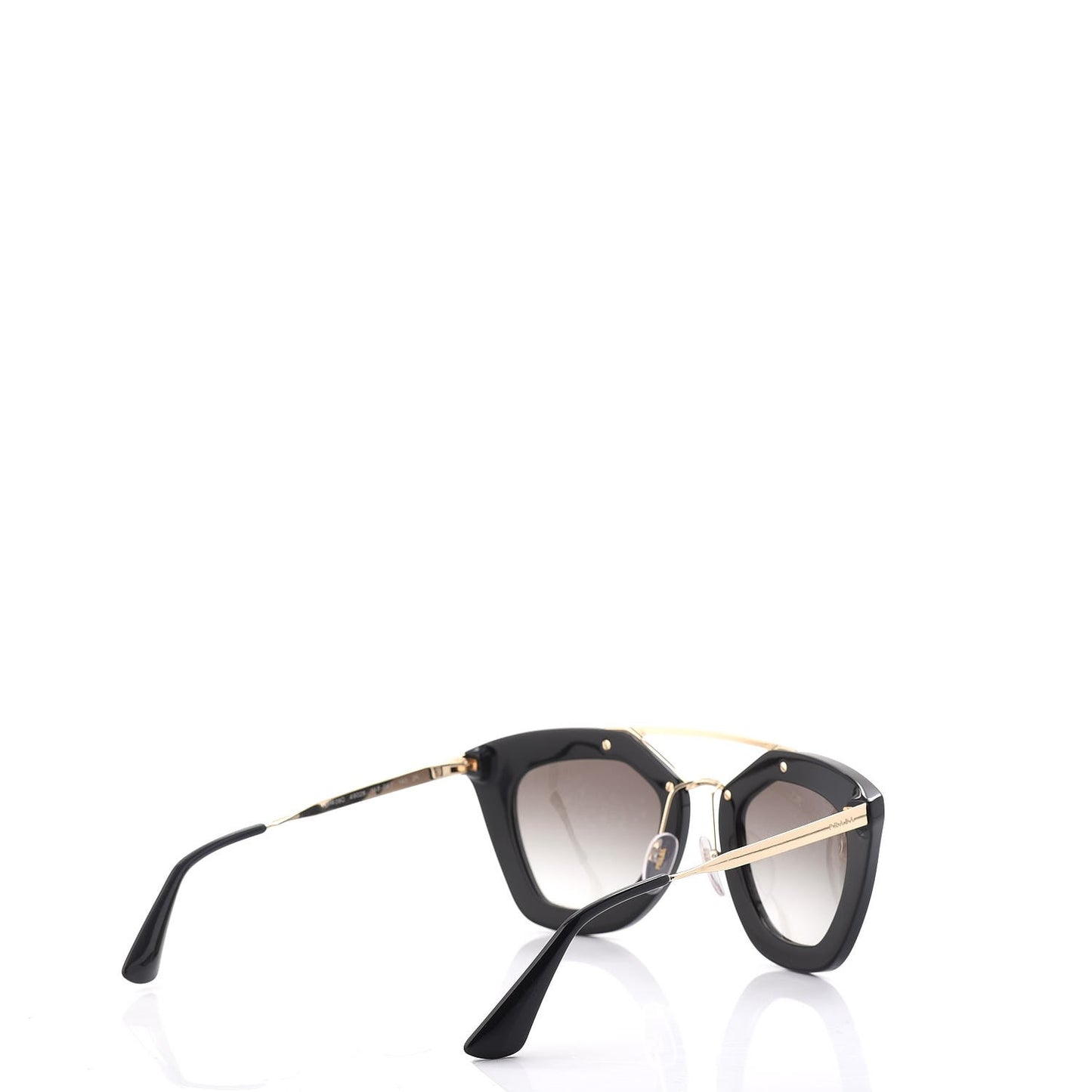 Acetate Cinema Sunglasses SPR 09Q Black
