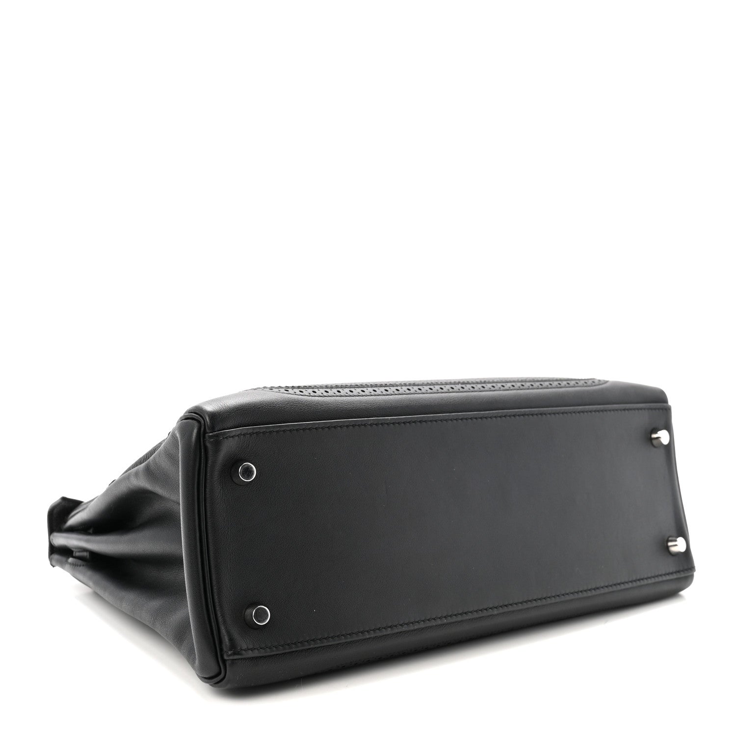 Hermes Togo Swift Ghillies Kelly 32 Black 4 of 10