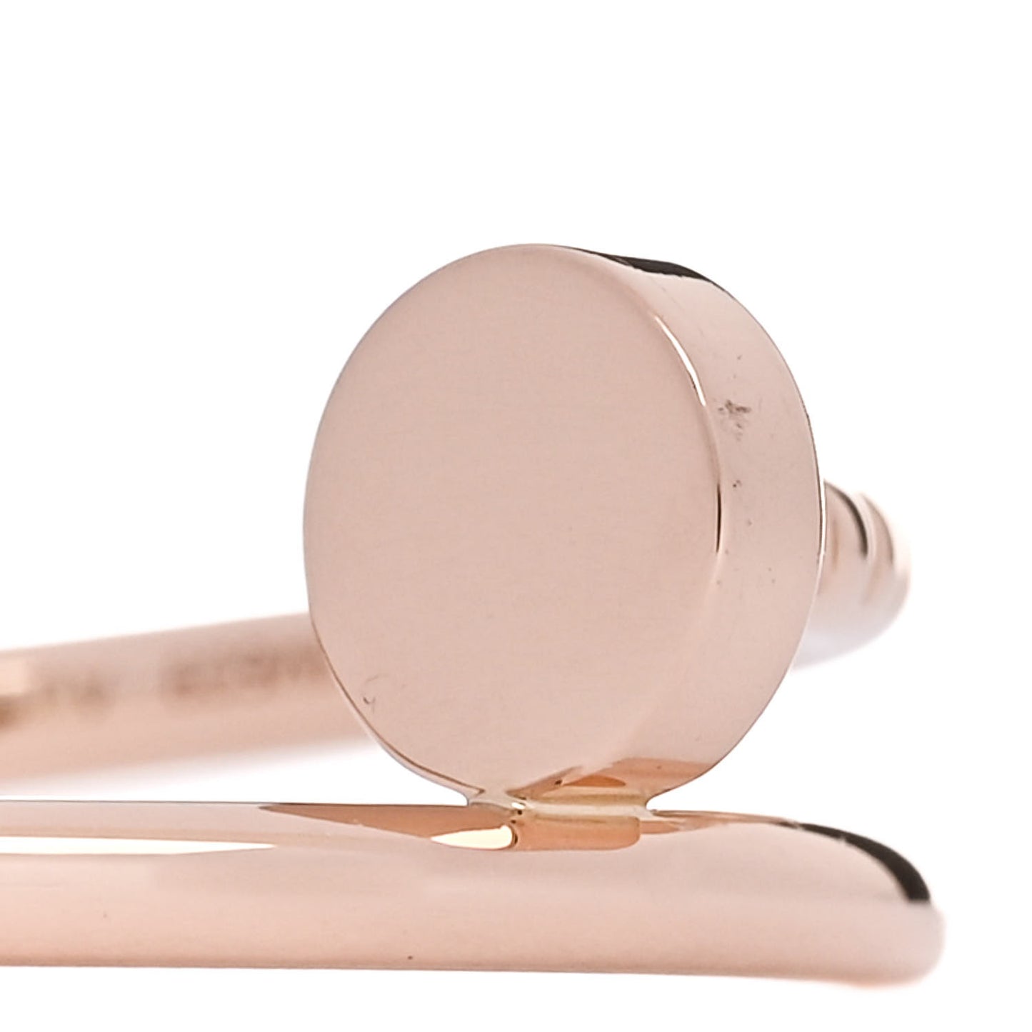 18K Pink Gold Small Juste Un Clou Ring 52 6