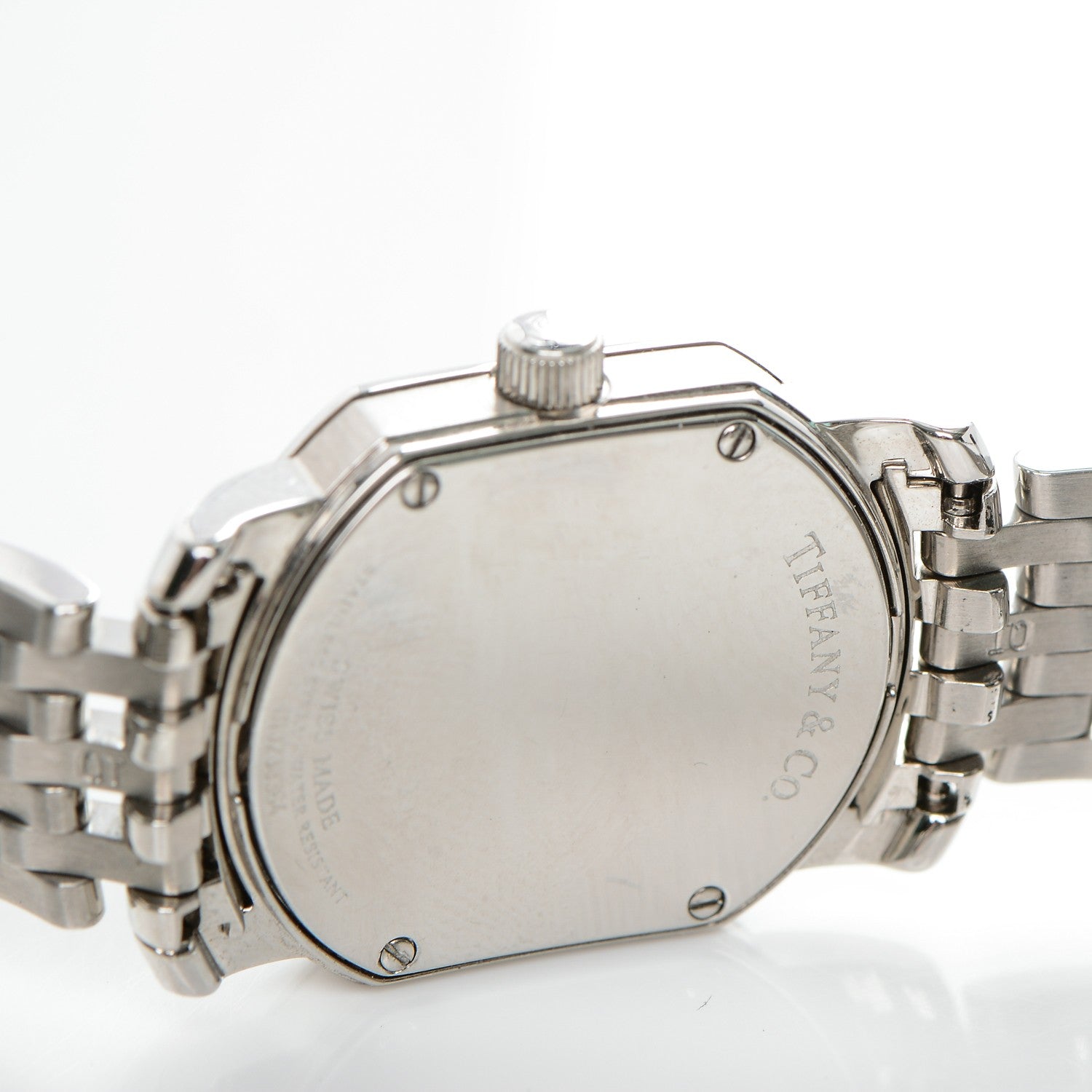Tiffany Stainless Steel 24mm Mark Coupe Resonator Quartz Watch 7 of 8