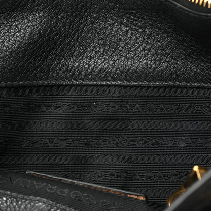 Prada Vitello Daino Tote Nero Black 15 of 23