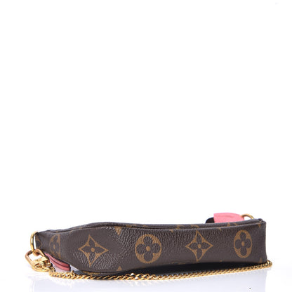 Louis Vuitton Monogram Illustre Mini Pochette Accessories Rose 4 of 7