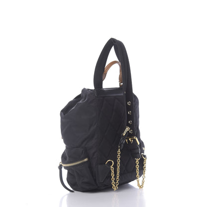Burberry Nylon Medium Rucksack Backpack Black 2 of 9