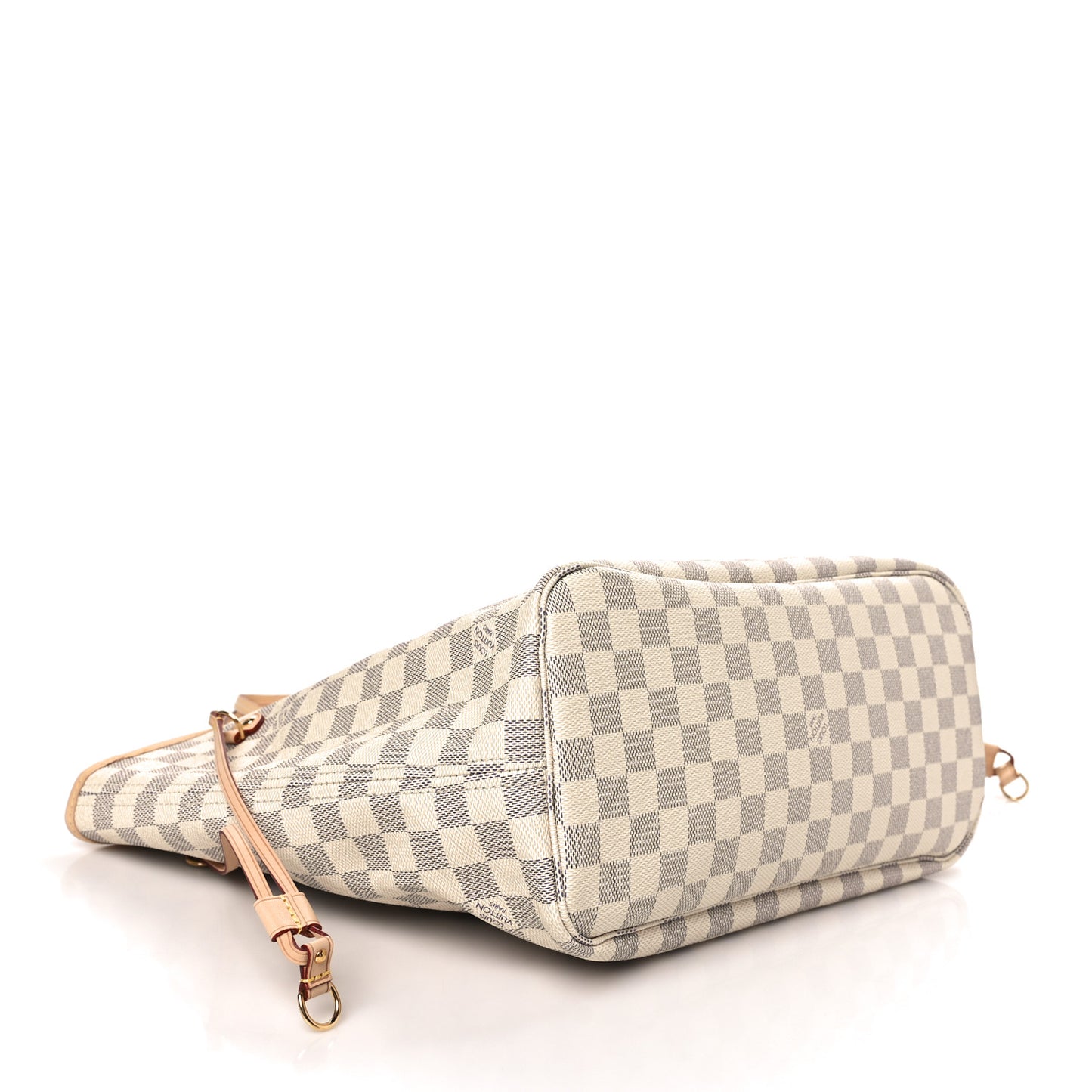 Damier Azur Neo Neverfull MM Rose Ballerine