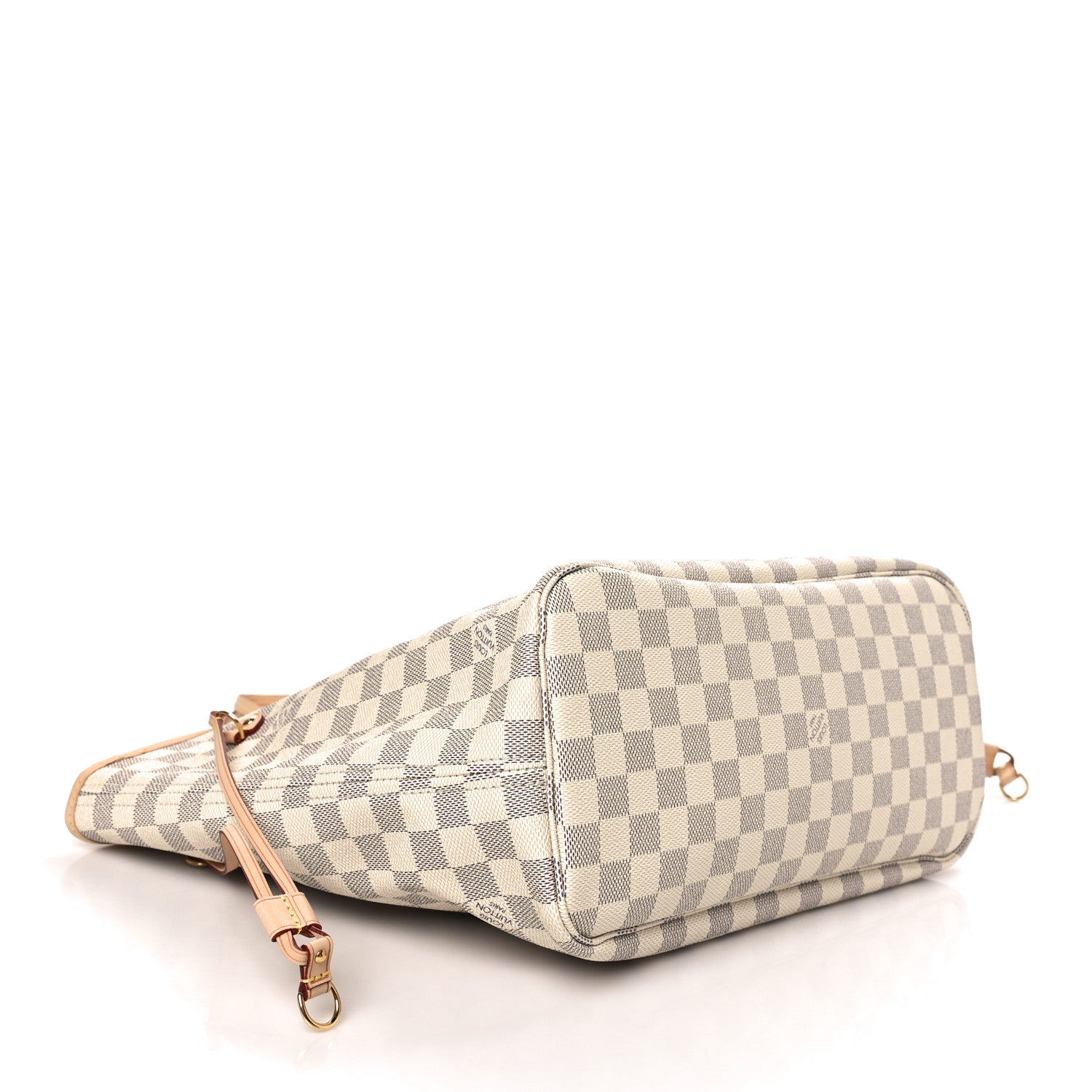 Louis Vuitton Damier Azur Neo Neverfull MM Rose Ballerine 4 of 8