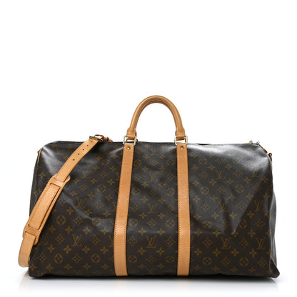 Louis Vuitton Monogram Keepall Bandouliere 55 1 of 14