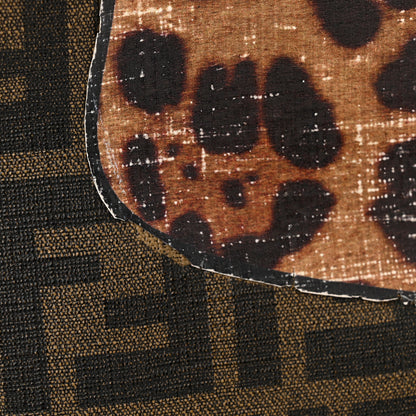 Fendi Zucca Spalmati Patent Baguette Print Medium Roll Tote Tobacco 13 of 14