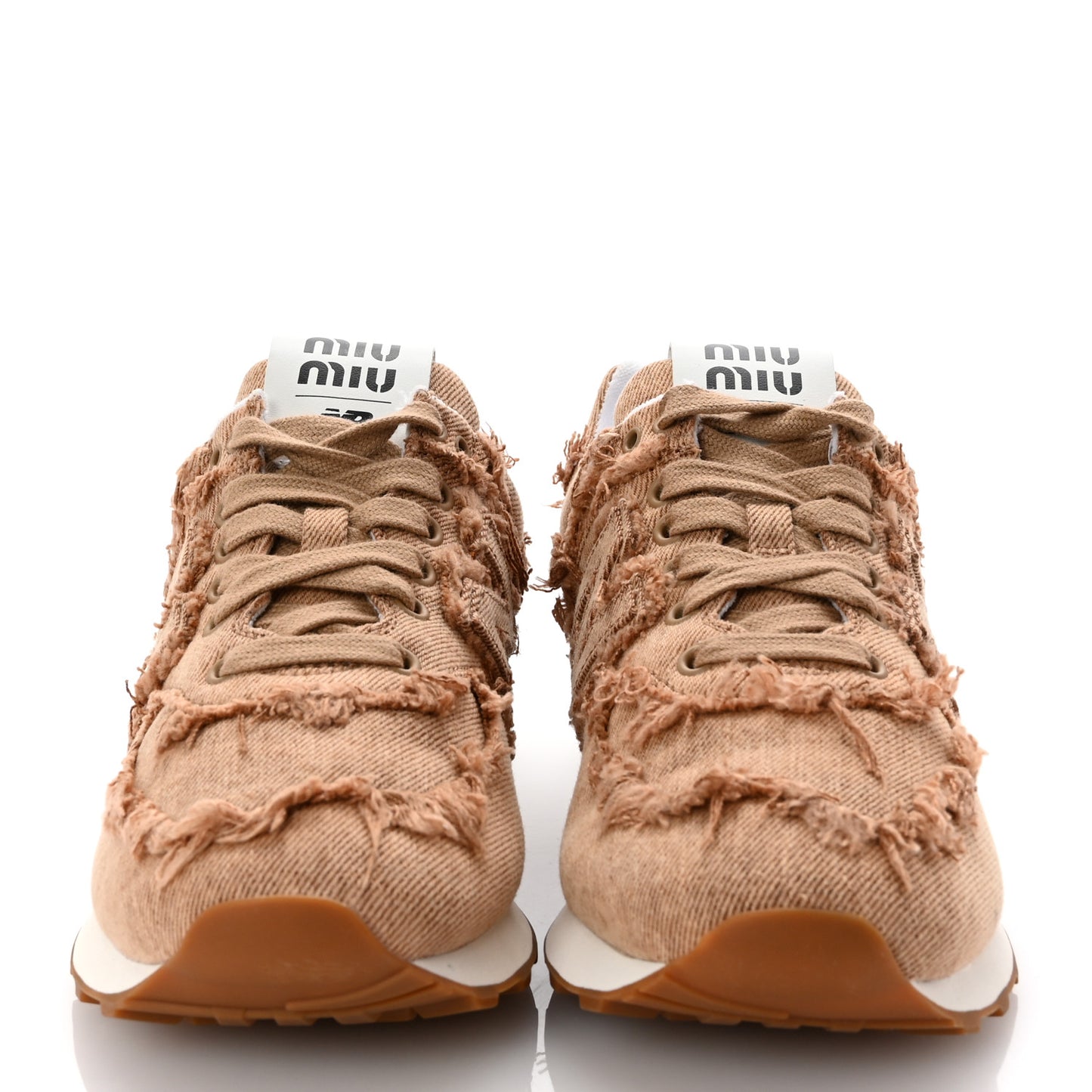 X NEW BALANCE Denim Marmorizzato 574 Sneakers 38.5 Cognac
