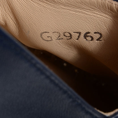 Chanel Lambskin CC Espadrilles 40 Navy Blue Black 8 of 8