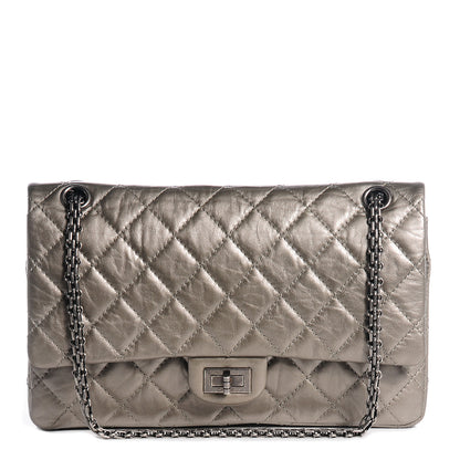 Chanel Aged Calfskin 2.55 Reissue 226 Flap Metallic Light Gold 1 of 9