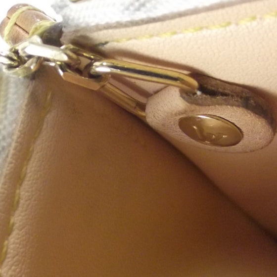 Louis Vuitton Monogram Multicolor Key Pouch White 7 of 7